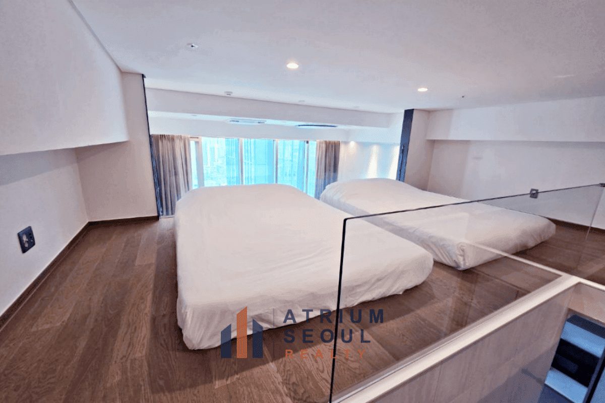 Duplex Loft Apartment for Short-Term Rent Near COEX, Gangnam