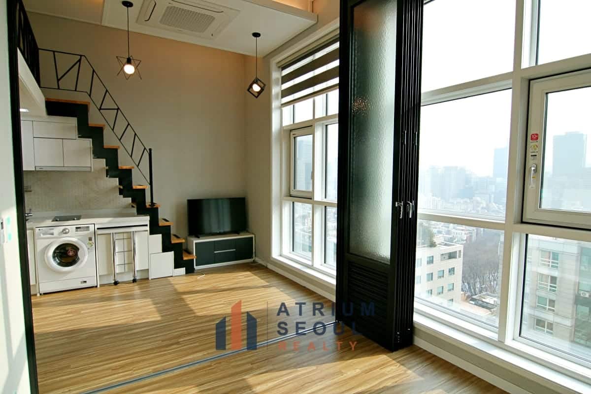 Duplex Studio in Samsung - Apartment Rent in Seoul - Atrium Seoul Realty