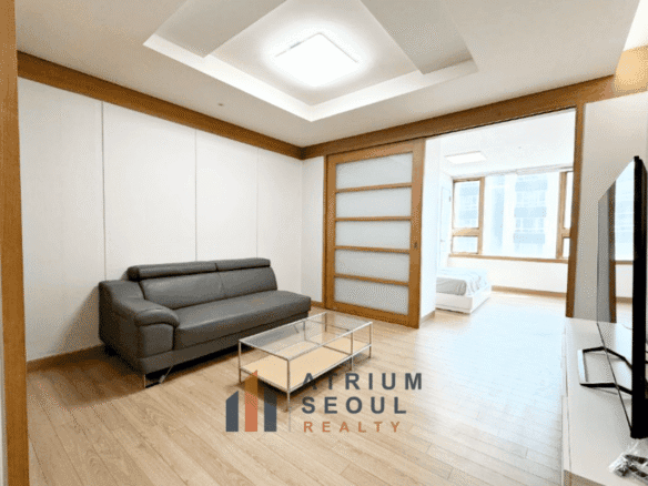Fully Furnished 1BR Short-Term Rental in Gangnam