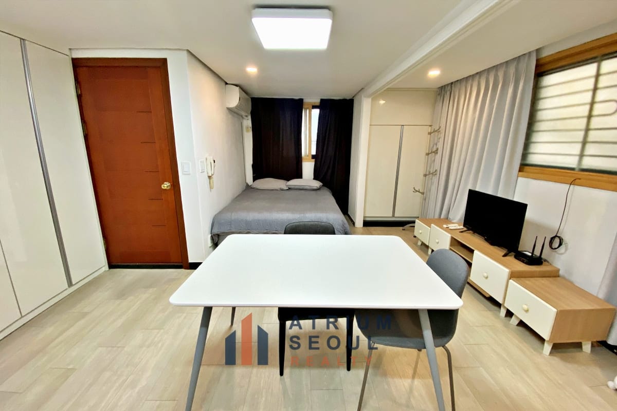 Fully Furnished Studi For Short Term Rent in Gangnam Seoul