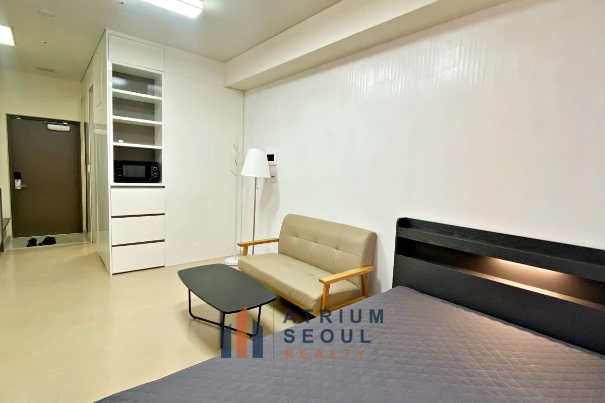 Fully Furnished Studio for Short term Rent in Seoul - Atrium Seoul Realty