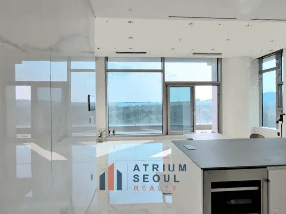 Living area Acro Seoul Forest Apartment for Rent near Seoul Forest in Seongsu, Seoul - Atrium Seoul Realty