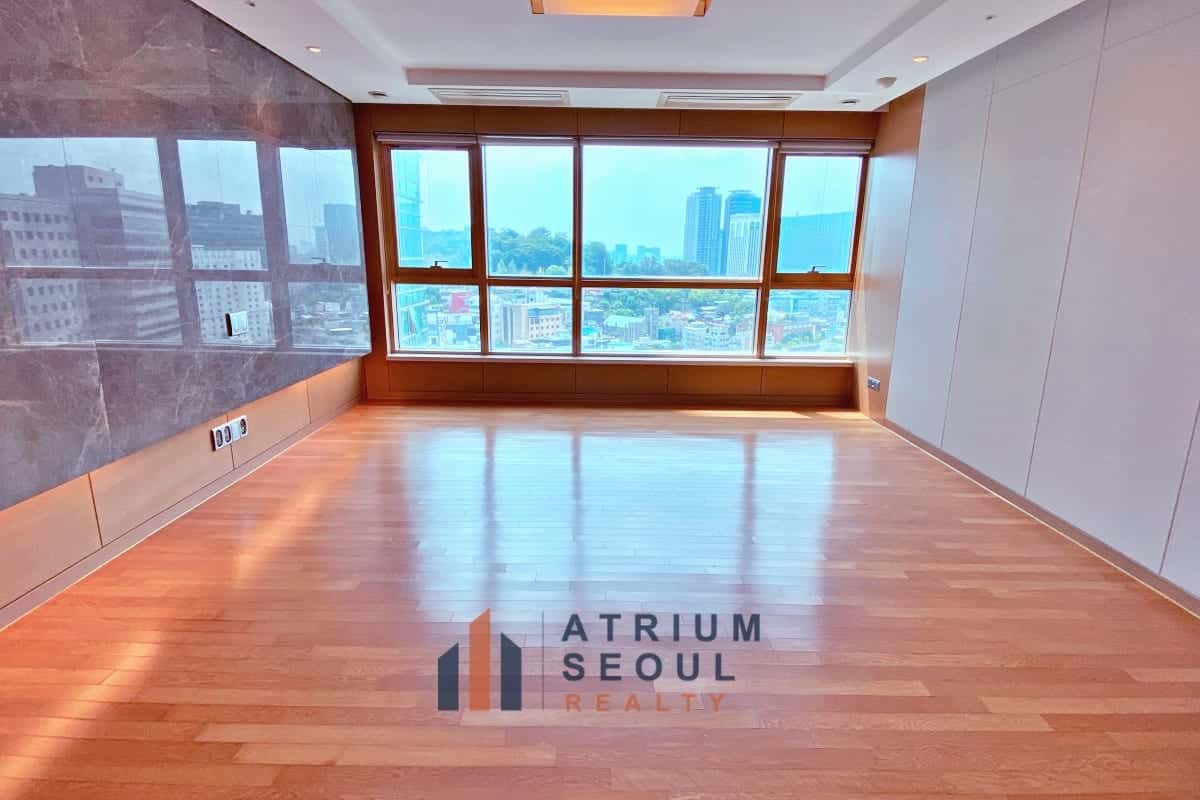 Living room_SK Leaders View Namsan Apartment For Rent- Myeongdong