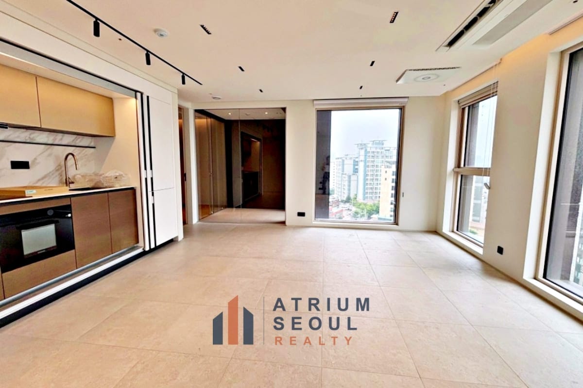Living space Brighton Hannam Officetel For Monthly Rent, Yongsan - Atrium Seoul Realty