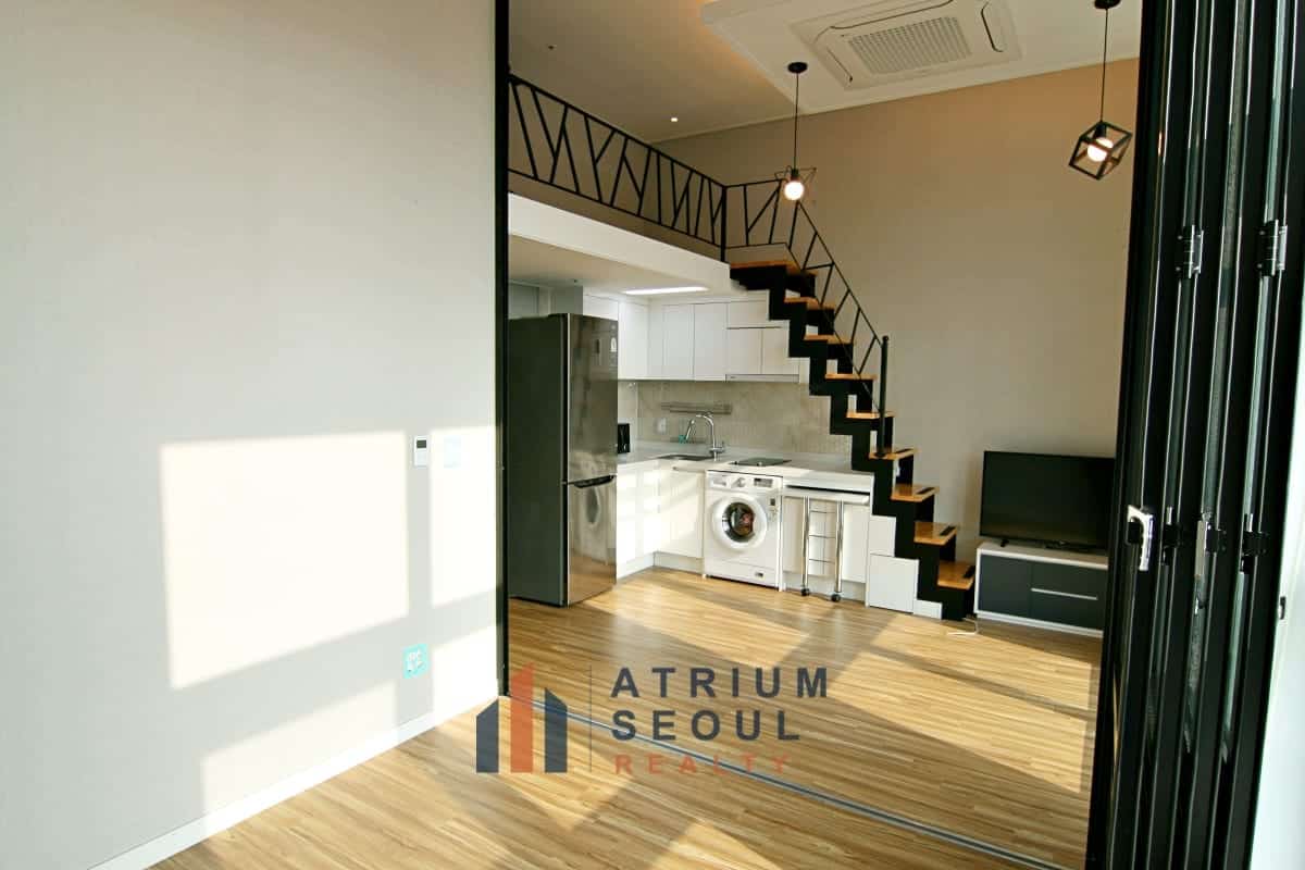 Living space Duplex Studio in Samsung - Apartment Rent in Seoul - Atrium Seoul Realty