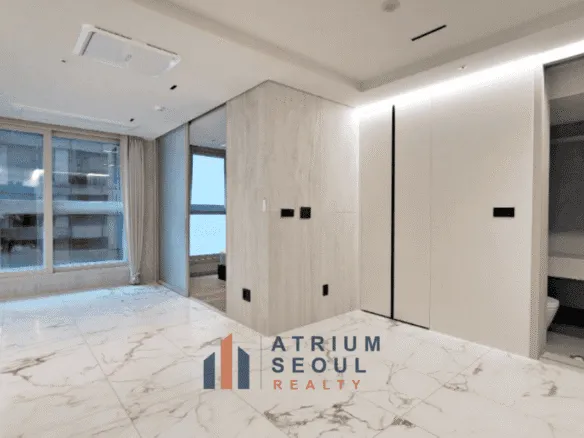 Living space in Newly built 2BR apartment for rent in Gangnam
