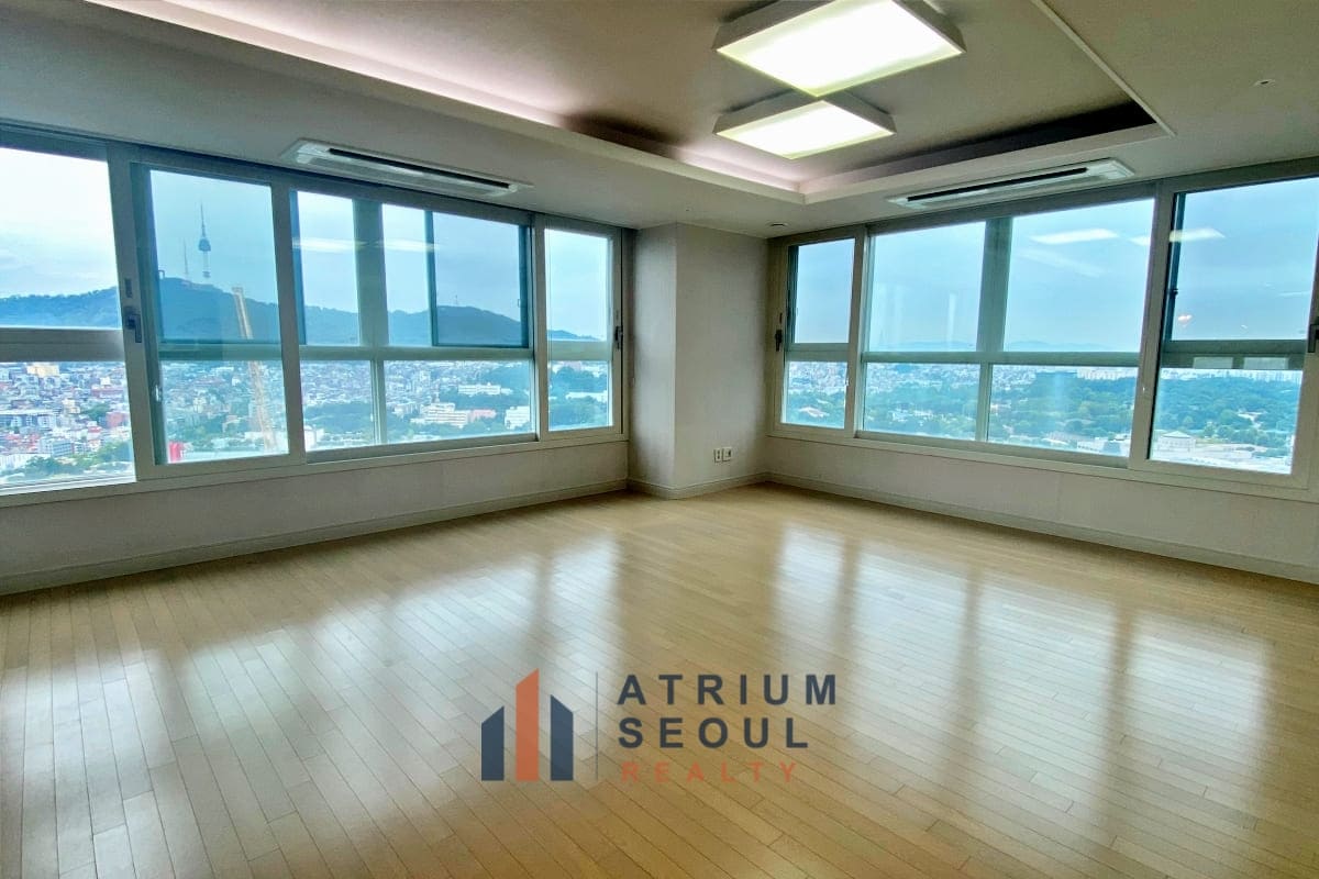Living Room_Apartment for Rent The Prime 51 Type - Yongsan, Seoul