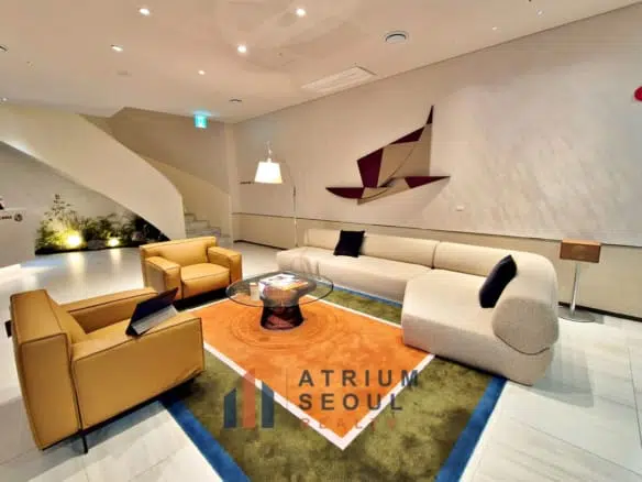 Lounge - Community Facilities - Brighten Hannam - Atrium Seoul Realty
