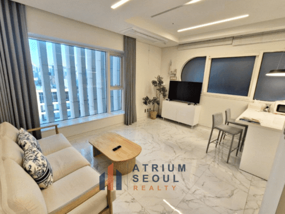 Luxury 2BR Short-Term Officetel in Cheongdam