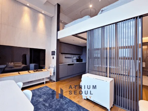 Luxury Duplex Loft Apartment for Short-Term Rent Near COEX, Gangnam