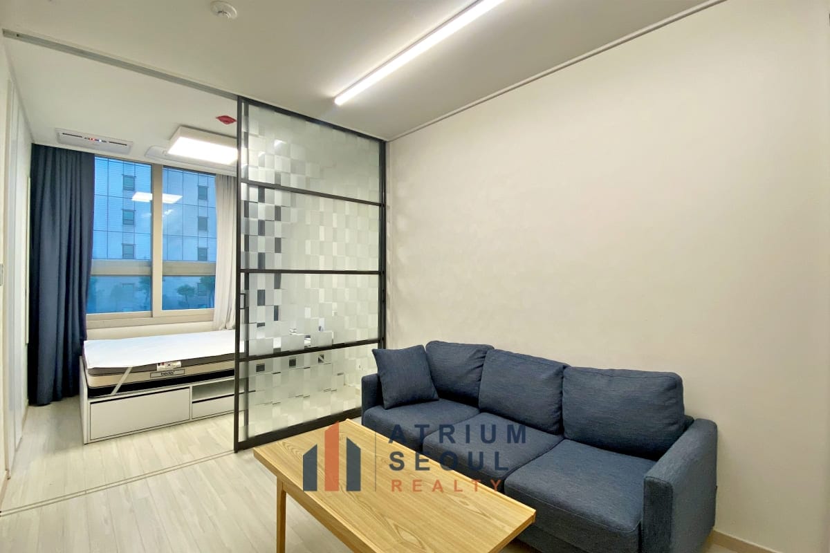 Modern Fully Furnished Officetel For Rent in Gangnam Seoul South Korea - Atrium Seoul Real Estate