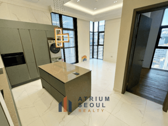 Premium Loft-Style Officetel for Rent Near Samseong Station