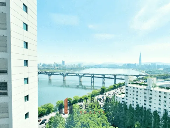 View in 2BR Apartment for Rent at Cheongdam Xi in Gangnam, Seoul - Atrium Seoul Realty