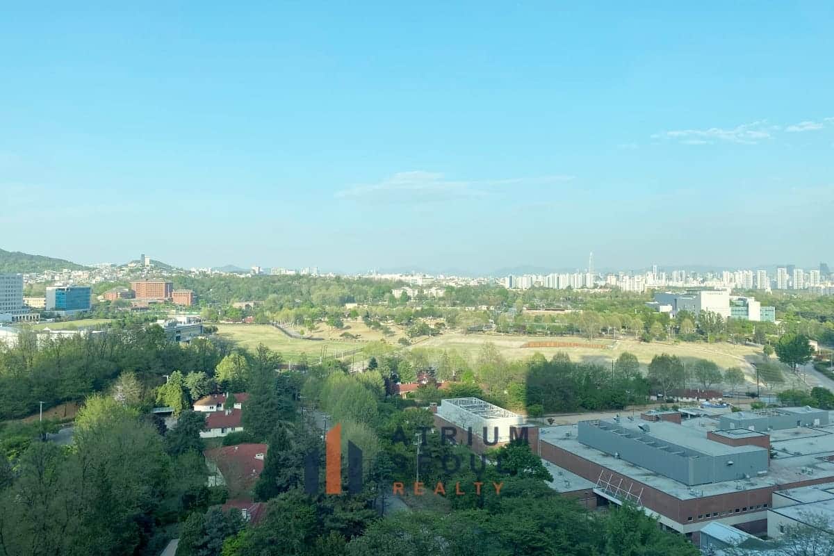 Wide Park view- Monthly Rent Yongsan City Park Apartment