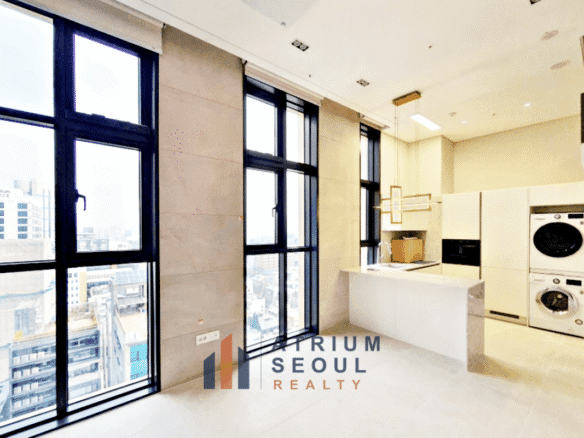 newly built high-end officetel in Gangnam Seoul
