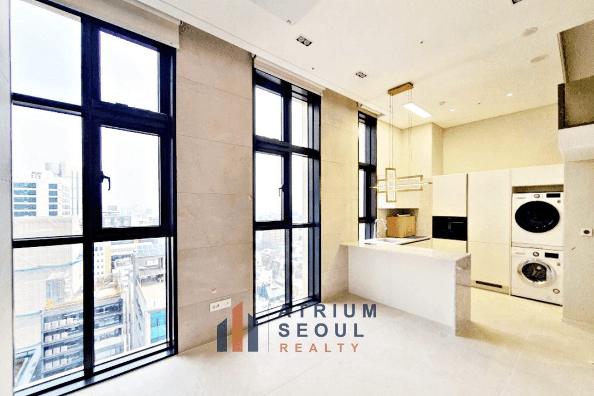 newly built high-end officetel in Gangnam Seoul