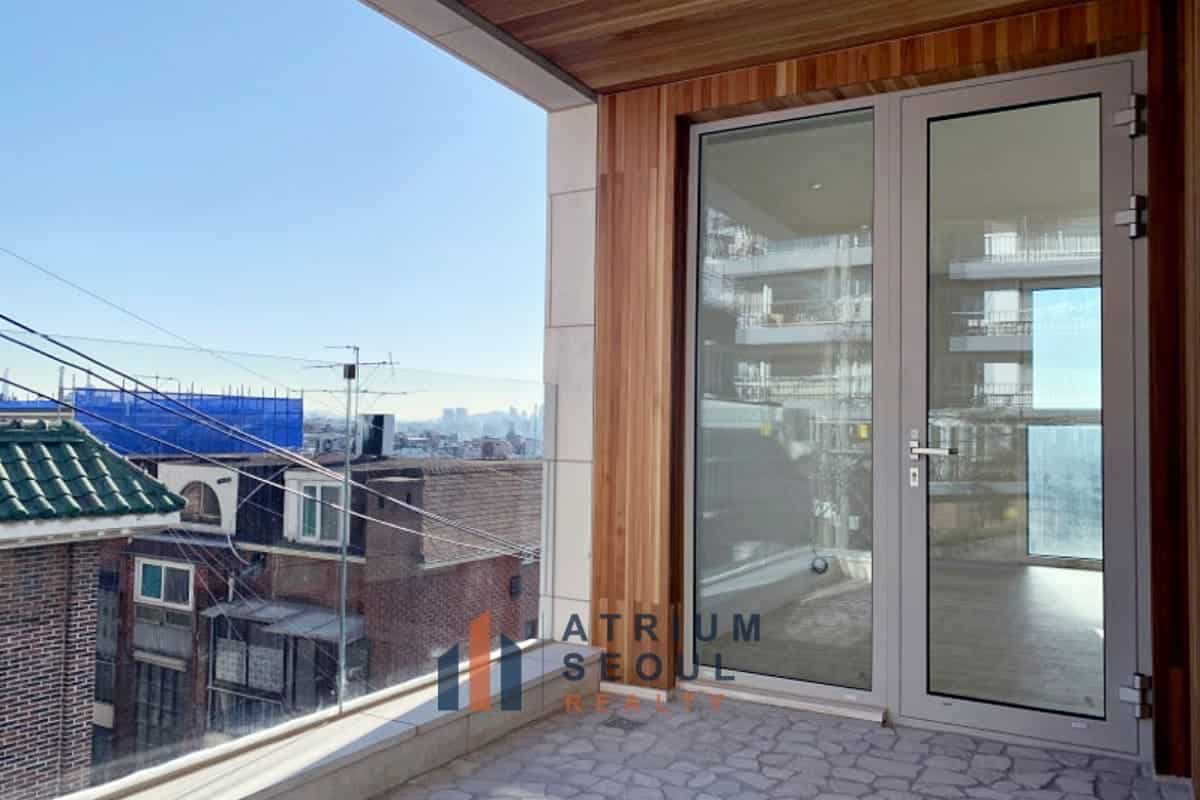 terrace - Apartment For Rent in Itaewon Yongsan Seoul